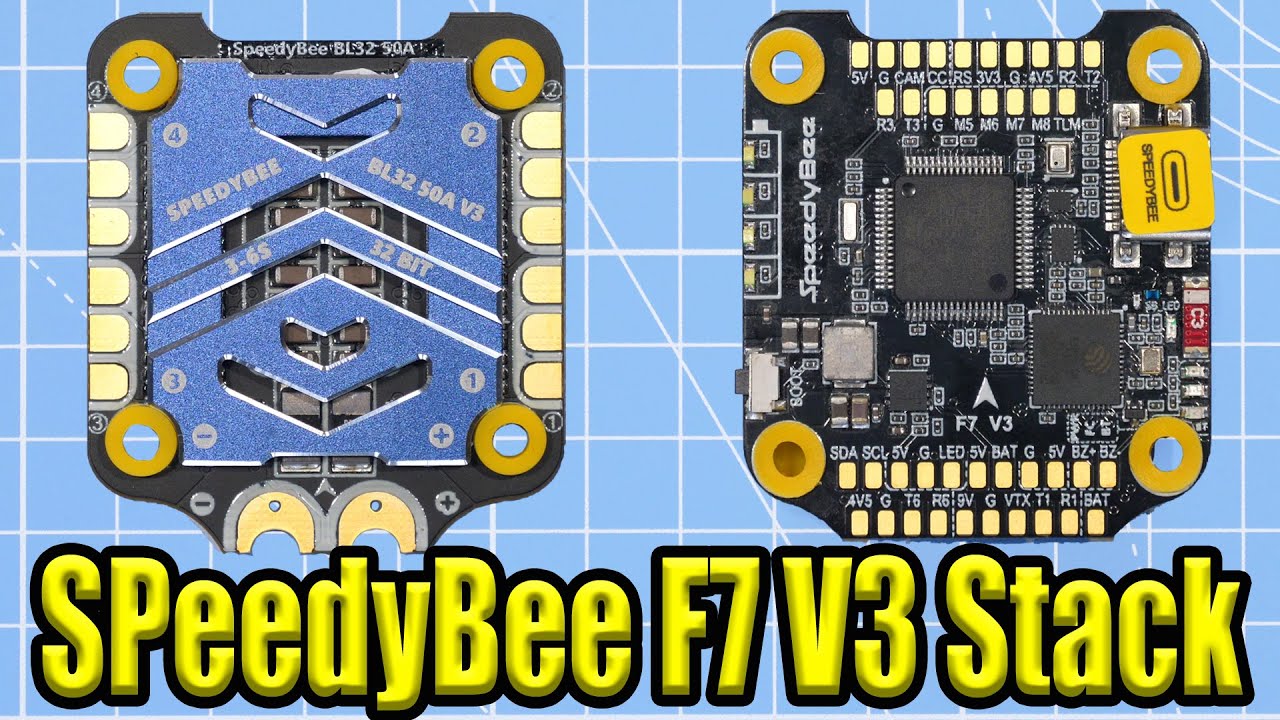 SpeedyBee F7 V3 Flight Stack - Everything But The Kitchen Sink