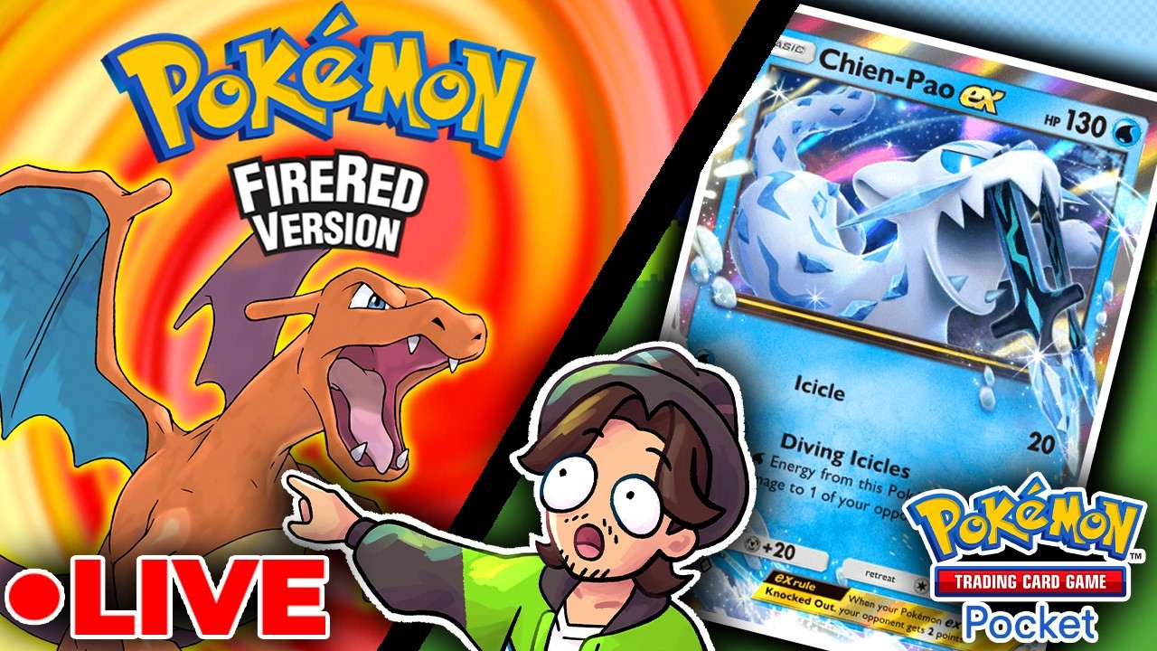 Casual Pokemon Fire Red Playthrough. TCG Pocket Later... (Become A Member For Bonus Content)