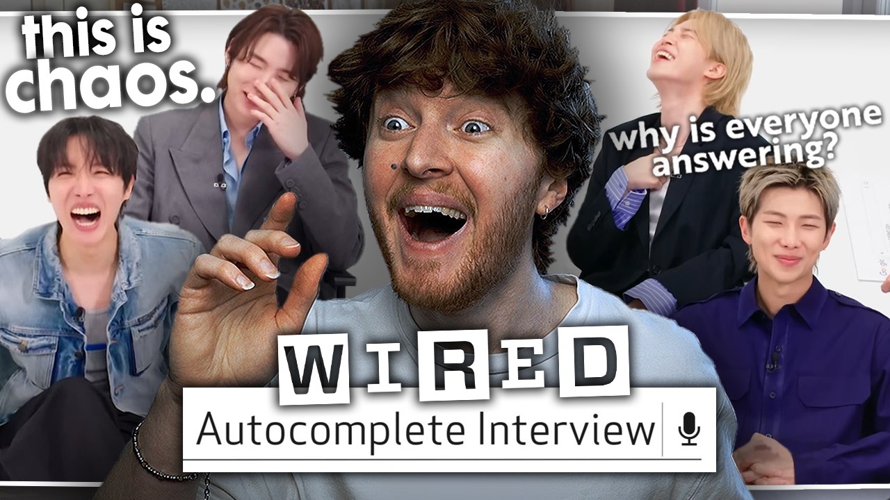 THIS WAS CHAOS! (BTS Answer The Web's Most Searched Questions | WIRED Interview Reaction)