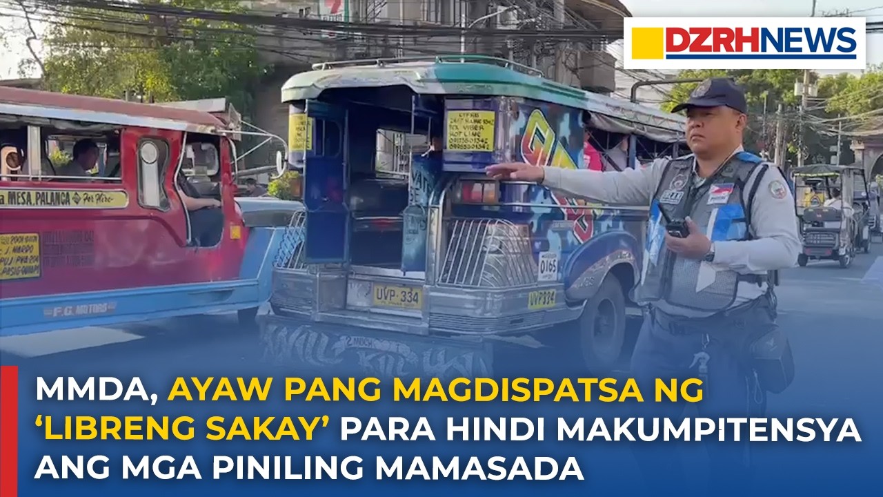 MMDA, ayaw pang magdispatsa ng ‘libreng sakay’ para hindi makumpitensya ang mga piniling mamasada