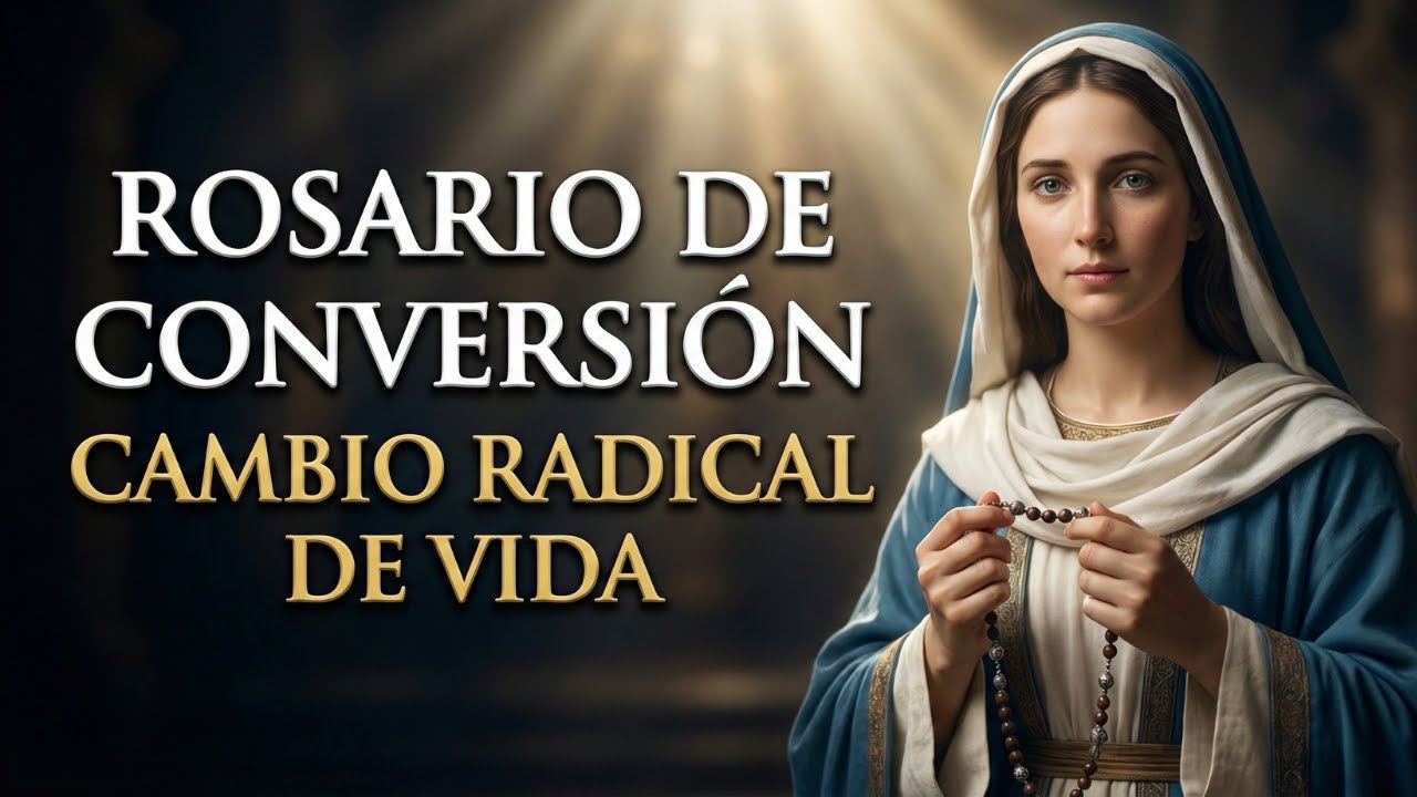 ⚡ ROSARIO DEL D&Iacute;A DE CONVERSI&Oacute;N: CAMBIO RADICAL DE VIDA HOY MISMO