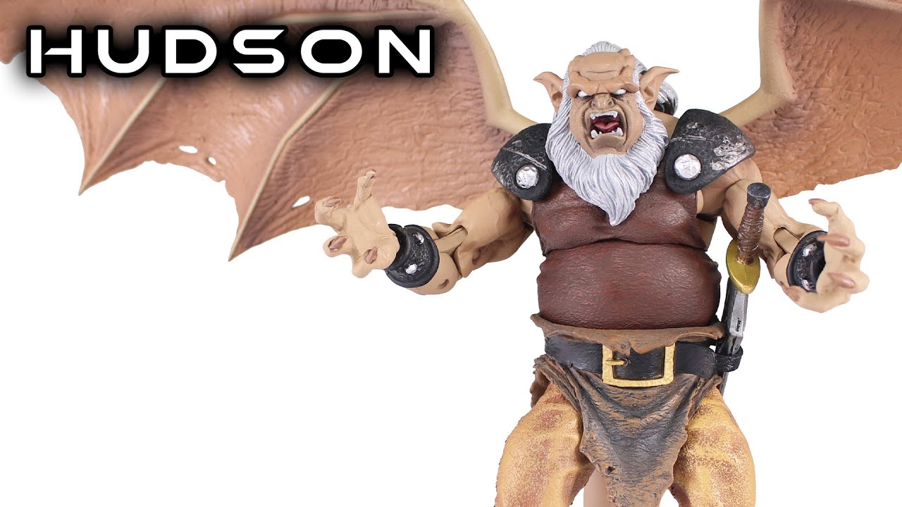 NECA HUDSON Gargoyles Ultimate Action Figure Review