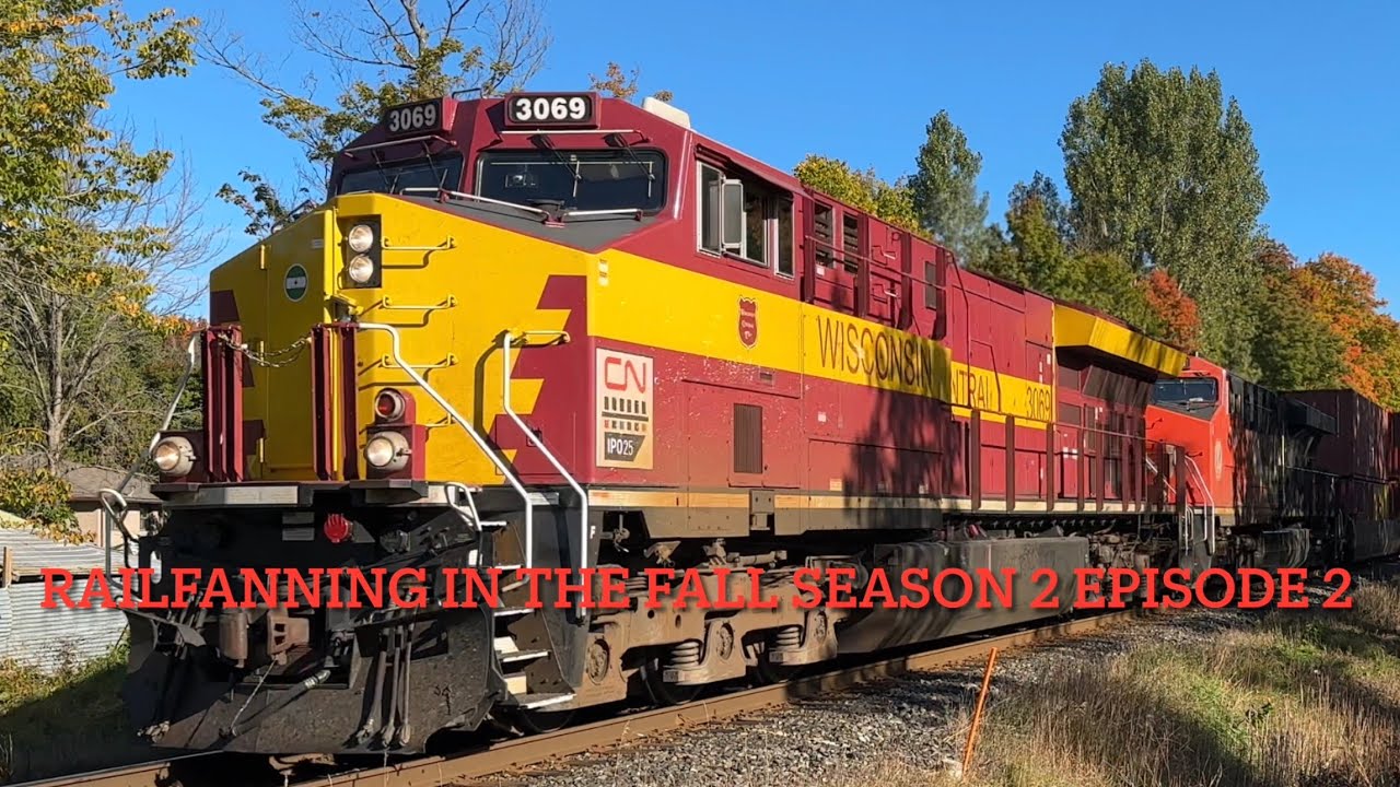 (Heritage Unit Madness With Beautiful Fall Colours) Railfanning In The Fall (Season 2 Episode 2)
