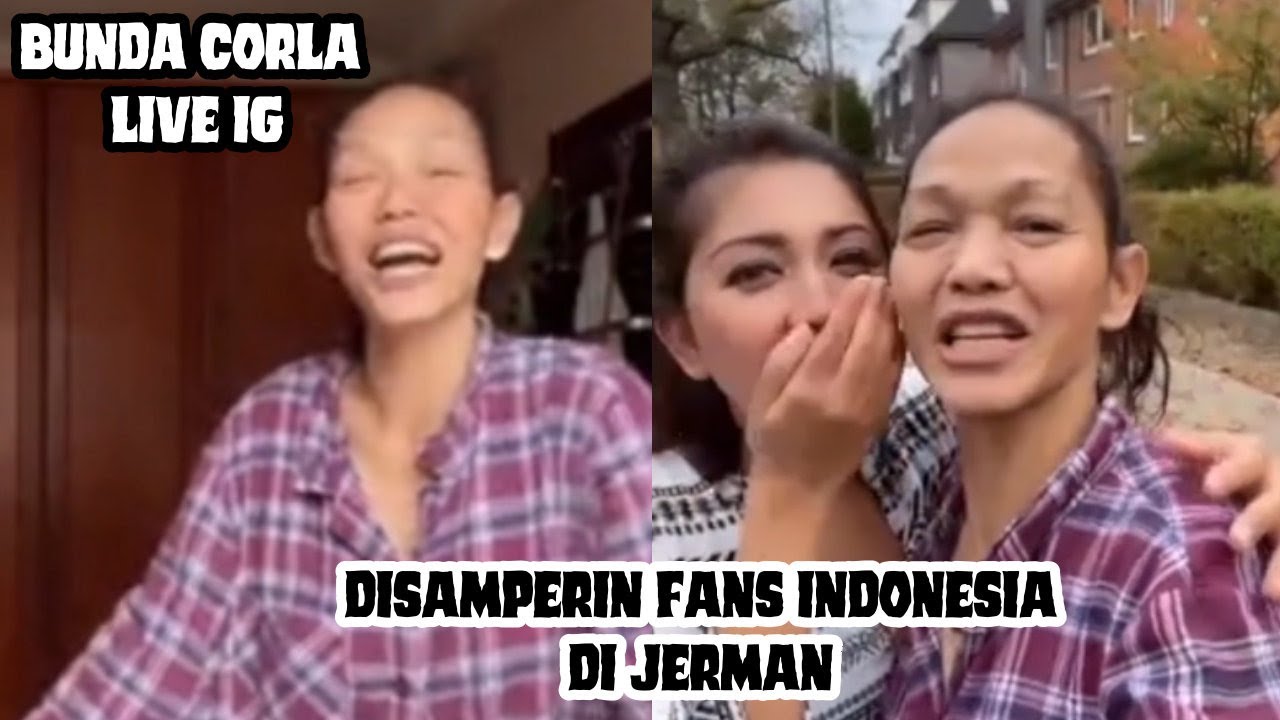 Bunda Corla Lagi Live Malah Ketemu Fans Indonesia Di Jerman
