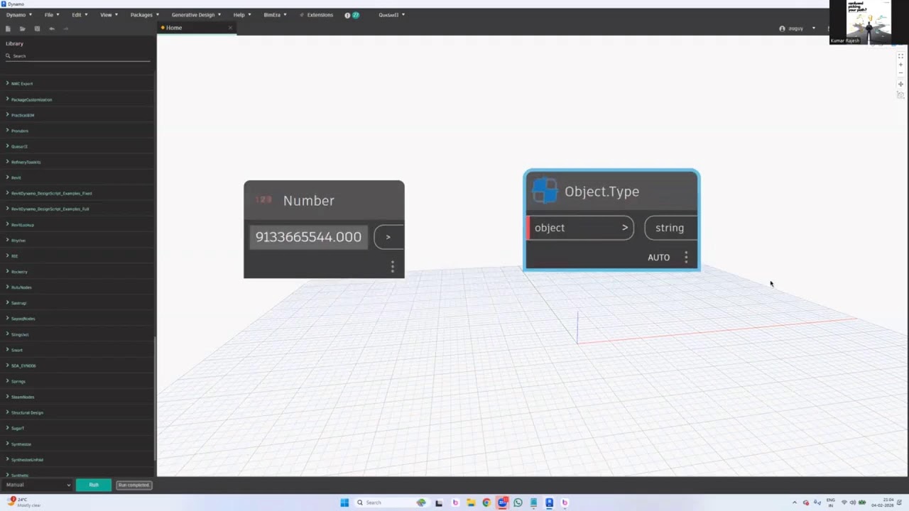 🔴 Live BIM Automation Training – Day 01 at 6:35 PM IST