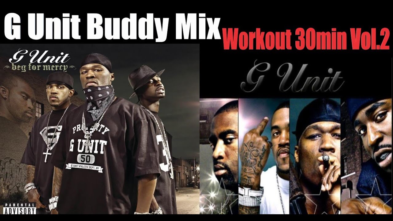 Gunit buddy Mix  Workout 30min Vol.2  HIP HOP MIX