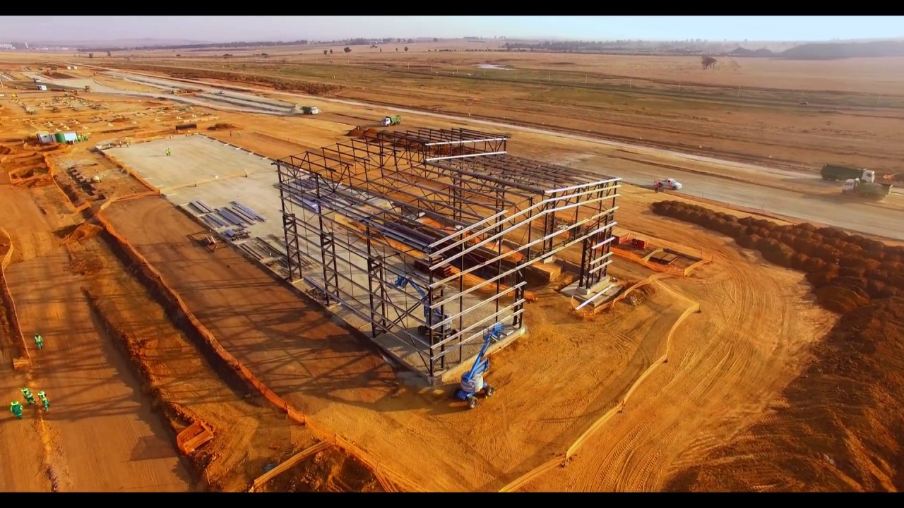 Gibela's world-class train manufacturing facility at 65% completion