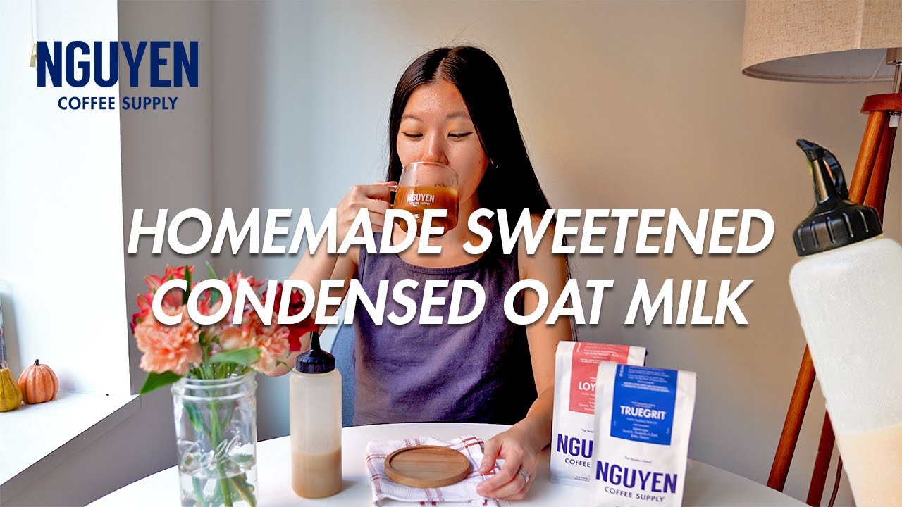 How To Make Sweetened Condensed Oat Milk At Home🥛