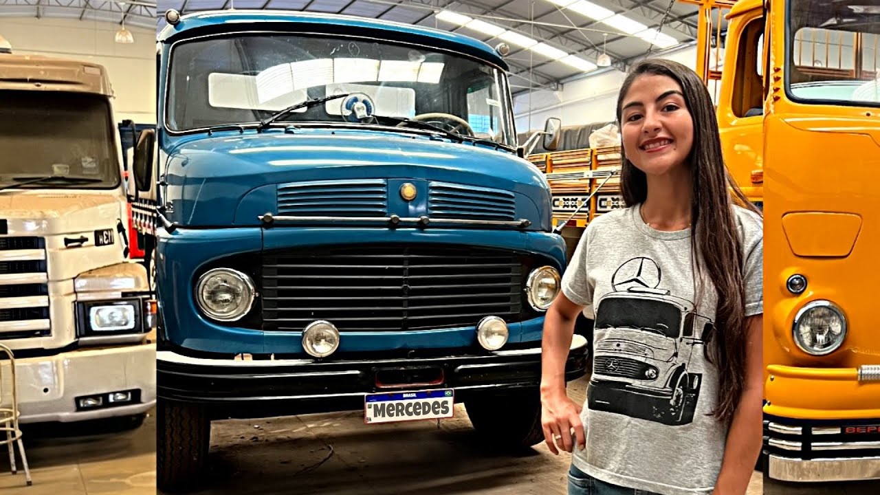 ESPETACULAR COLEÇÃO DE CAMINHÕES CLÁSSICOS!!! FENEME, MERCEDES, SCANIA E MUITO MAIS😲✨