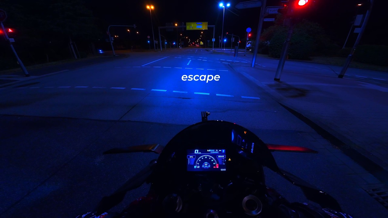 5 Hours Lost in the Night – Calm Motorcycle Ride [BMW S1000RR]