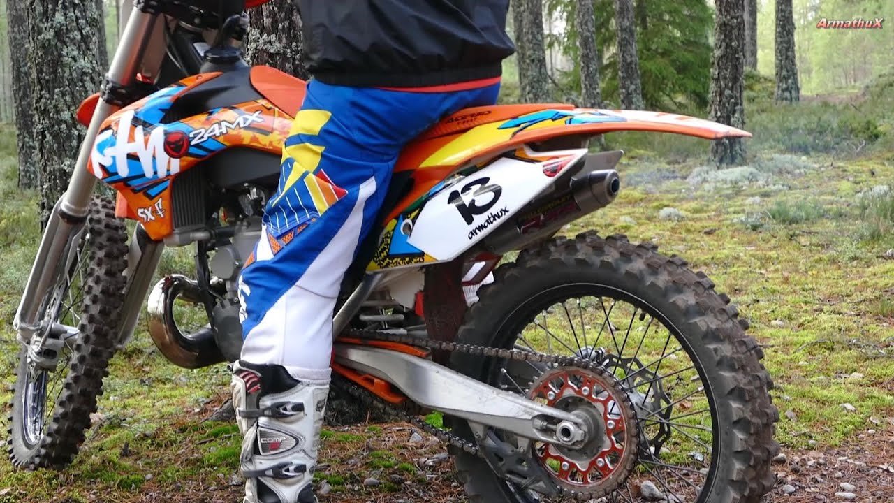 KTM SX250 2 Stroke - Raw Sounds Prt.2