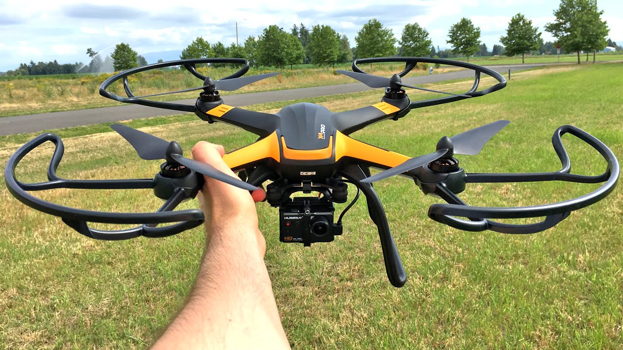 Maiden Flight & GPS Test - Hubsan X4 Pro H109S Real Time FPV Drone with GPS