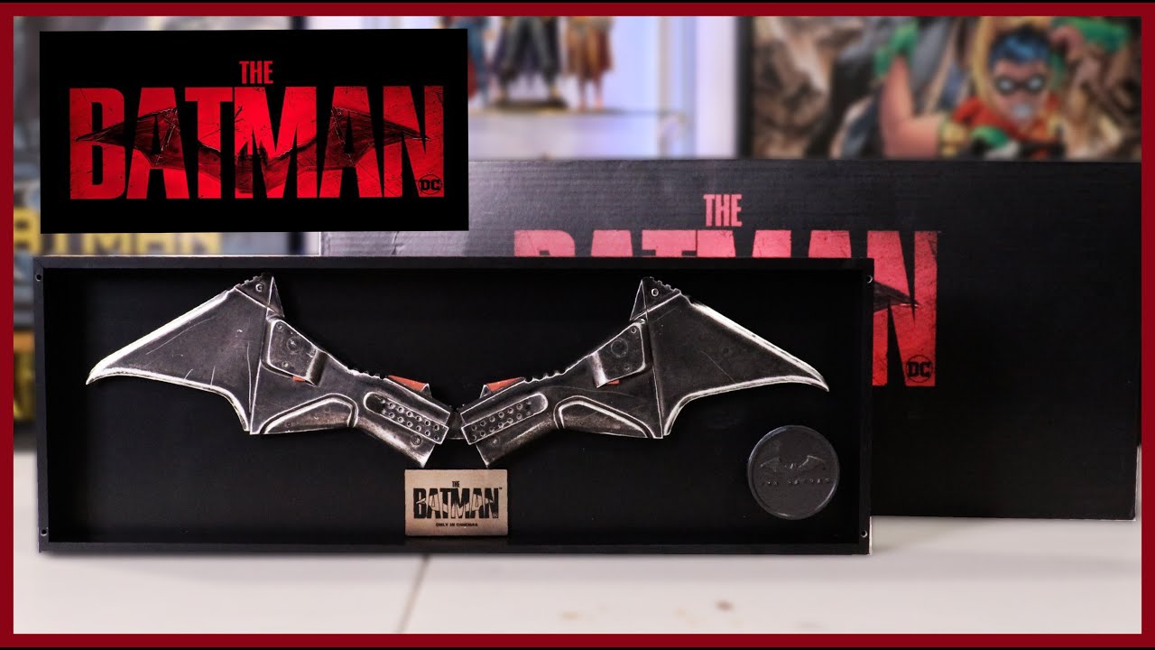 The Batman limited edition Batarang Movie Prop Replica Unboxing/Review