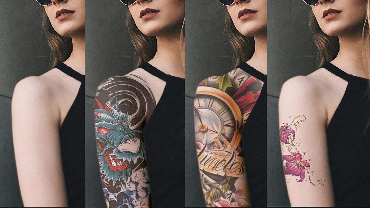 How to Add Tattoo to a Person Arm in Photoshop - Applying Realistic Tattoos on the Body
