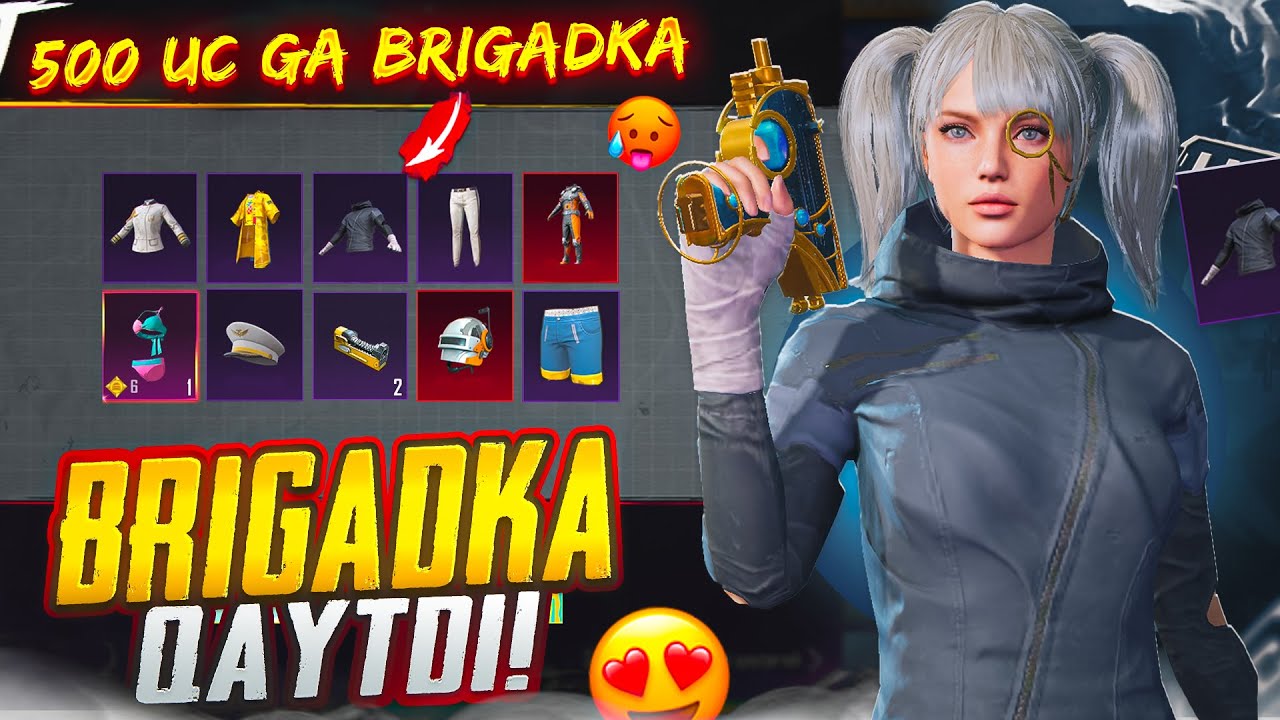 BRIGADKA qaytdi! 😱 JUDA ARZONGA TUSHIRDIM! - 🥵 OLD SETLAR QAYTDI! - PUBG MOBILE