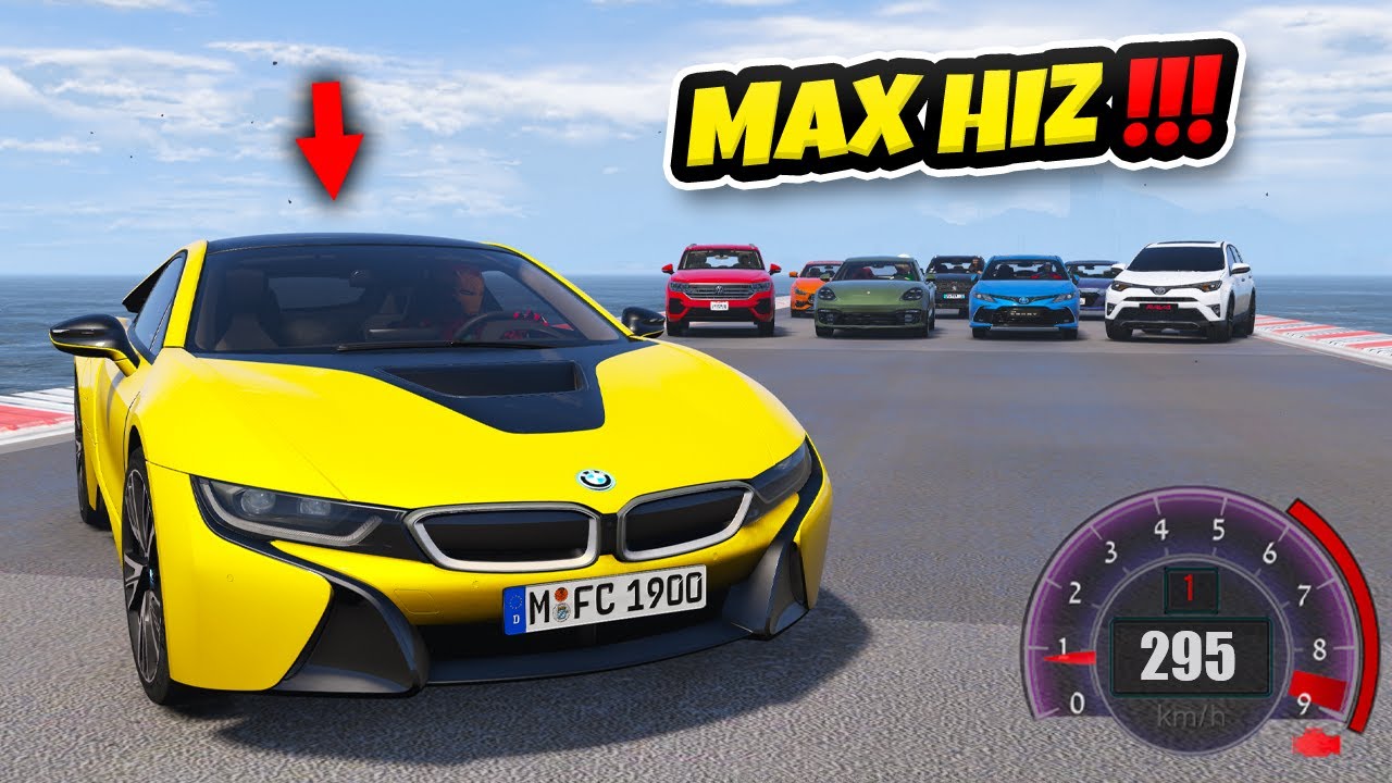 Sevilen Hybrid Arabalar Yeni Max Hız Yarışında - GTA 5