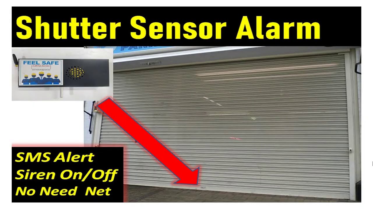 Shutter sensor configuration and demo in Tamil