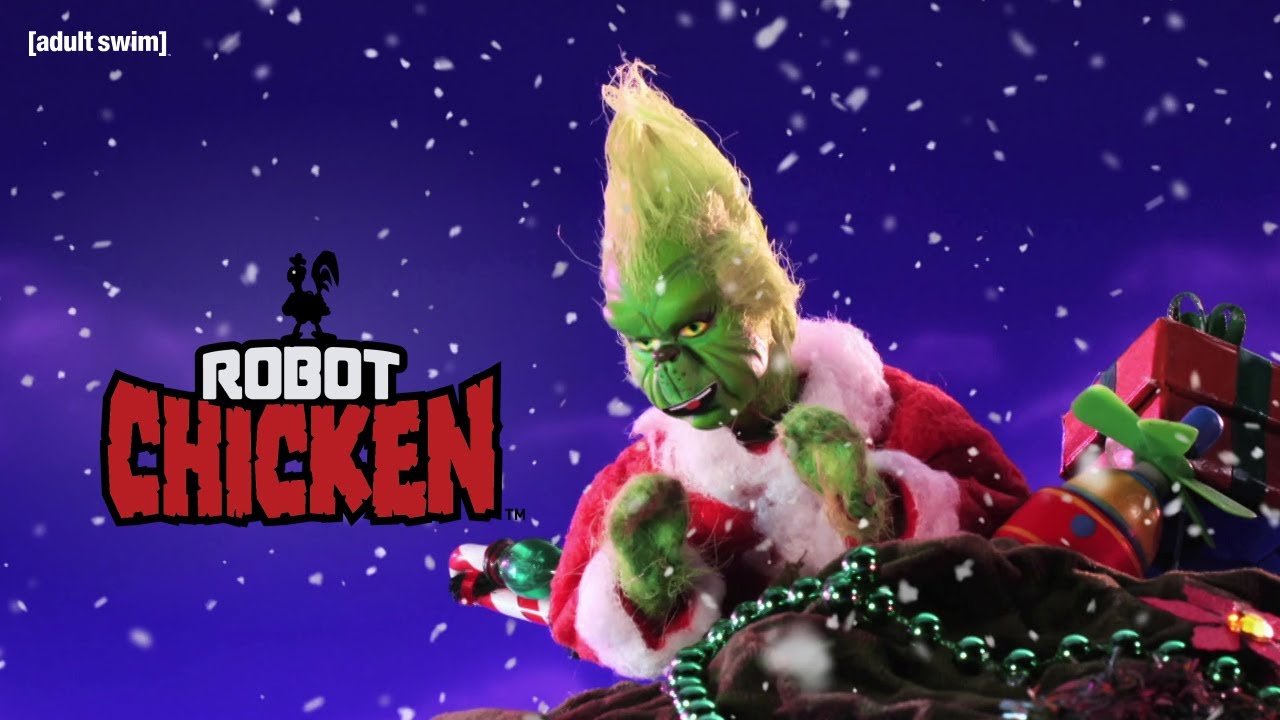 Robot Chicken | The Grinch Stole Christmas | Adult Swim UK 🇬🇧