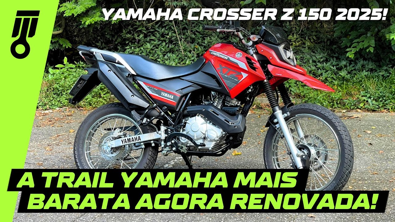 Yamaha CROSSER 150 2025! - TUDO que você precisa saber sobre a Crosser renovada!