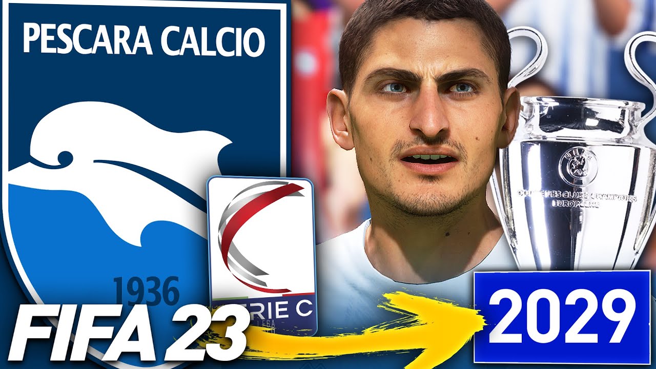 Dalla SERIE C alla CHAMPIONS LEAGUE in 7 ANNI con il PESCARA! | FIFA 23 Carriera Allenatore