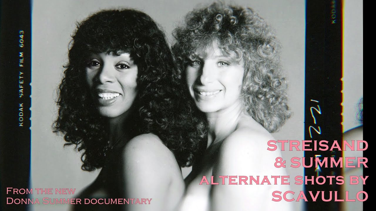 Barbra Streisand with Donna Summer - Alternate Scavullo portraits. Stunning!