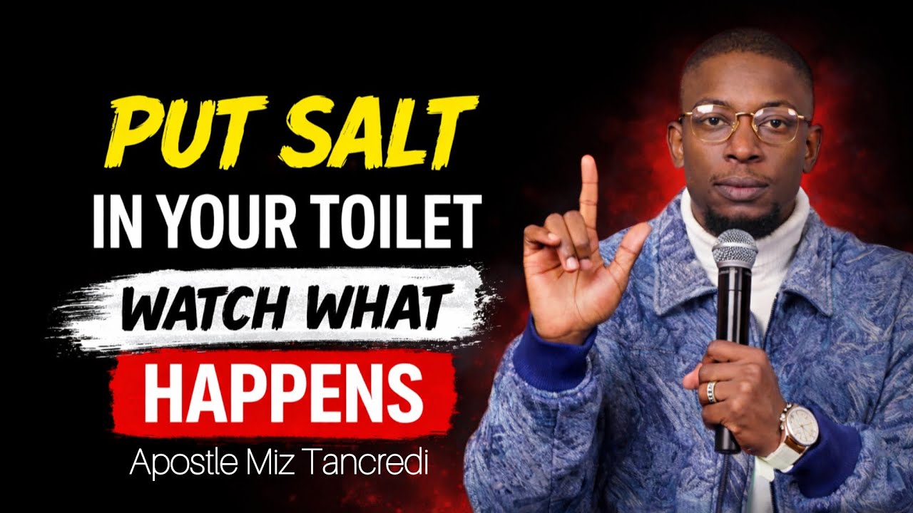 BREAK EVERY CURSE: Put Salt in Your Toilet and Watch What Happens Next | Apostle Miz Tancredi
