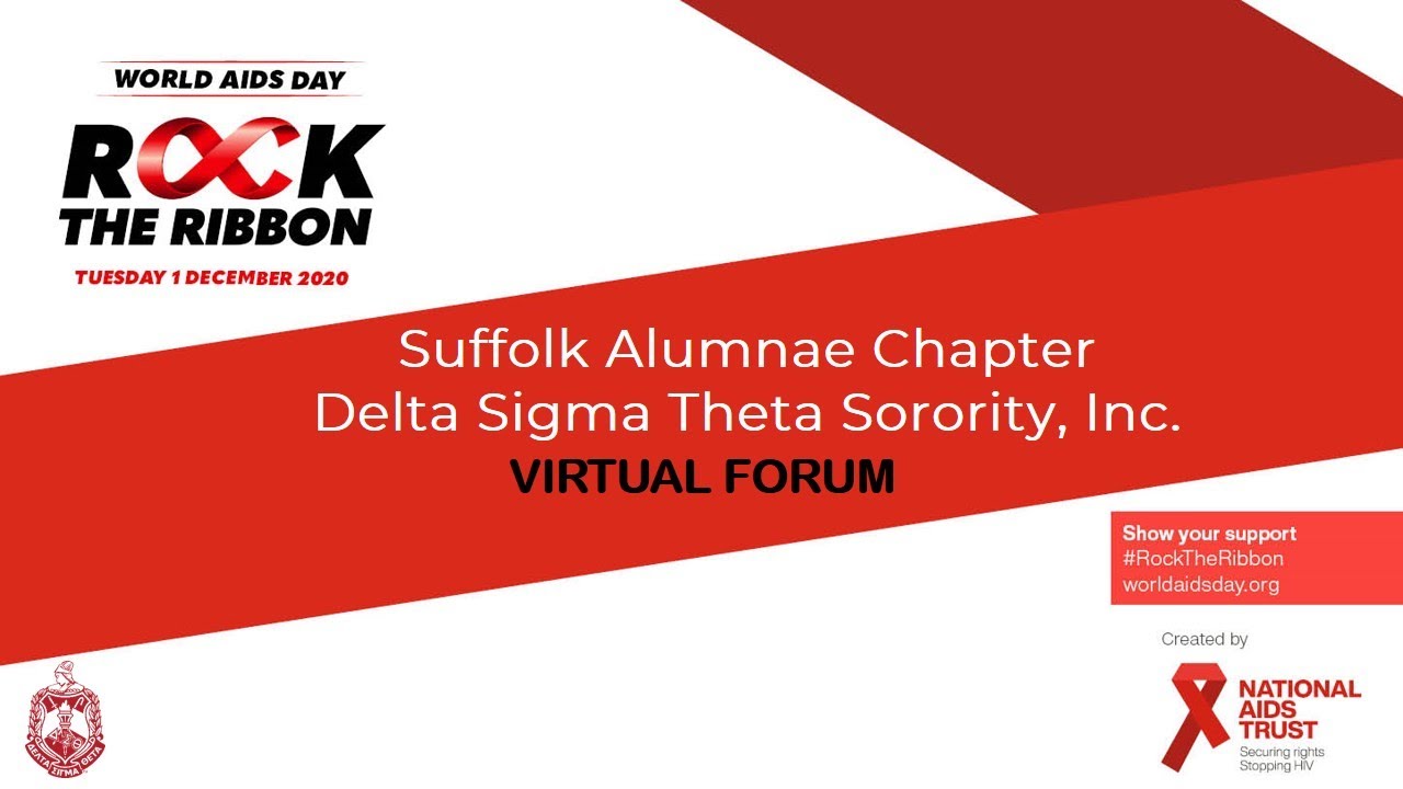 2020 World AIDS Day | Suffolk Alumnae Chapter Delta Sigma Theta Sorority, Inc.