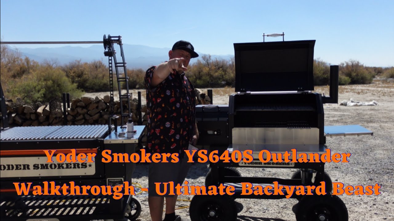 Yoder Smokers YS640S Outlander Walkthrough - Ultimate Backyard Beast