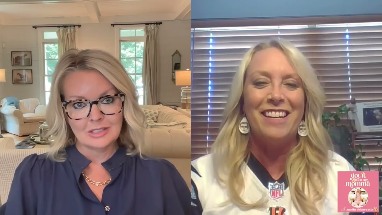 MEET NFL QUARTERBACK JOE BURROW'S MOM ROBIN ON @gotitfrommymommapodcast