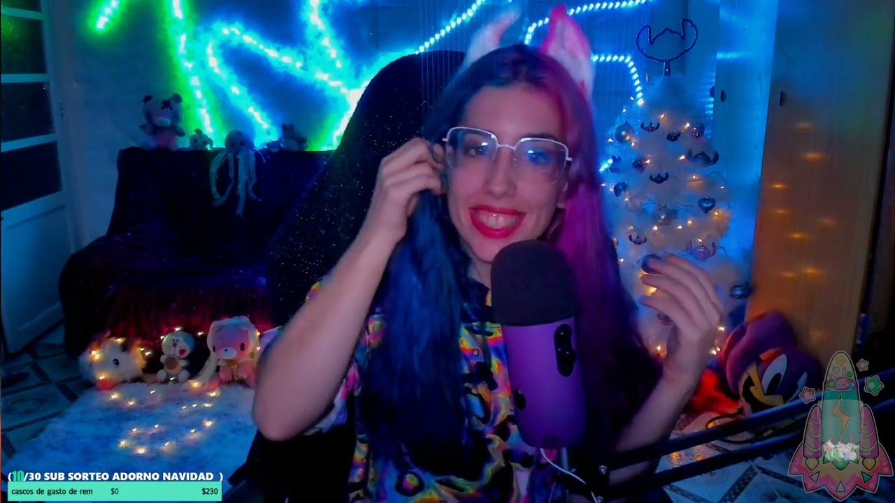 ASMR VISUAL ,mouth sound para dormir profundamente /catgirl /chyo asmr/ relax /sleep /