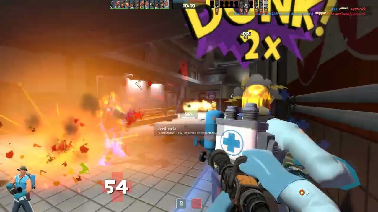 Team Fortress 2 Medic Gameplay