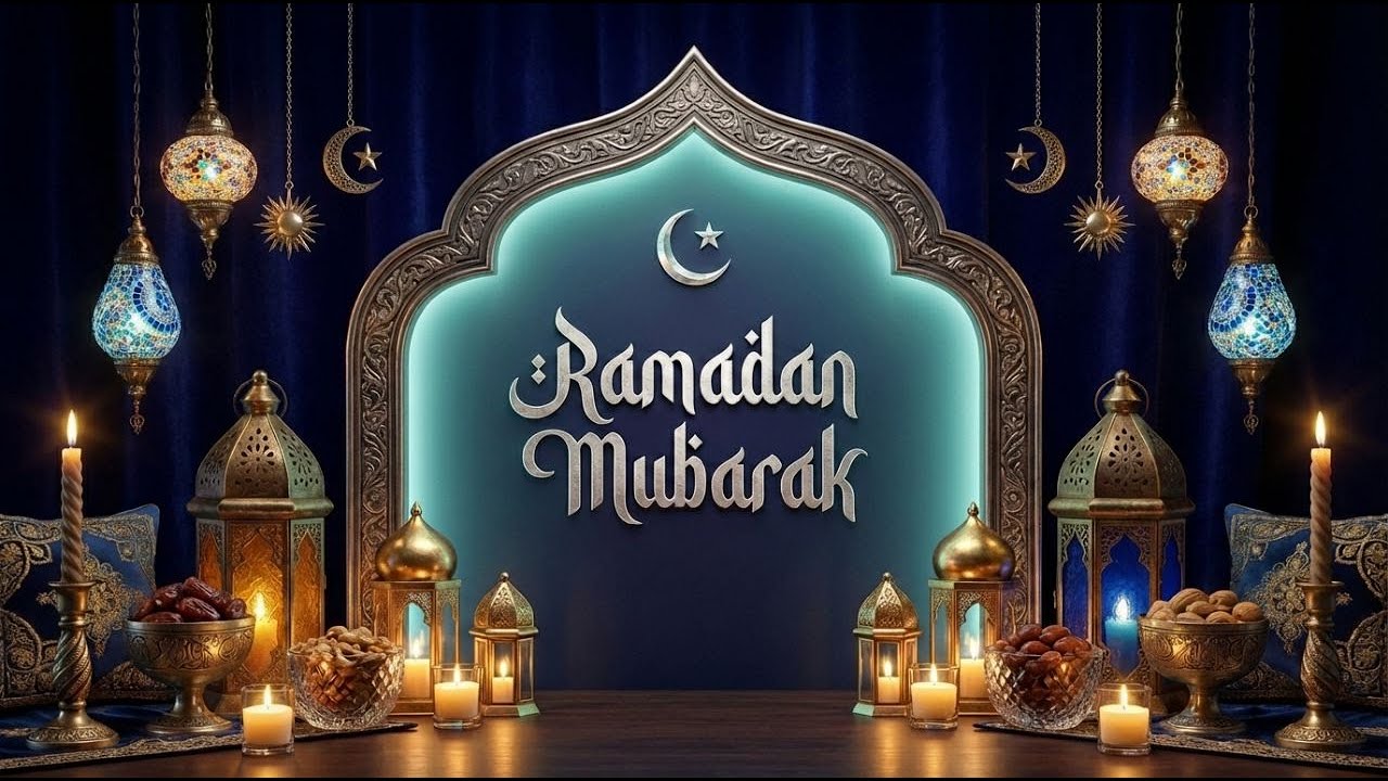Ramadan Mubarak 2026 - 1447 H 🕌 Calm Spiritual Islamic Background Music