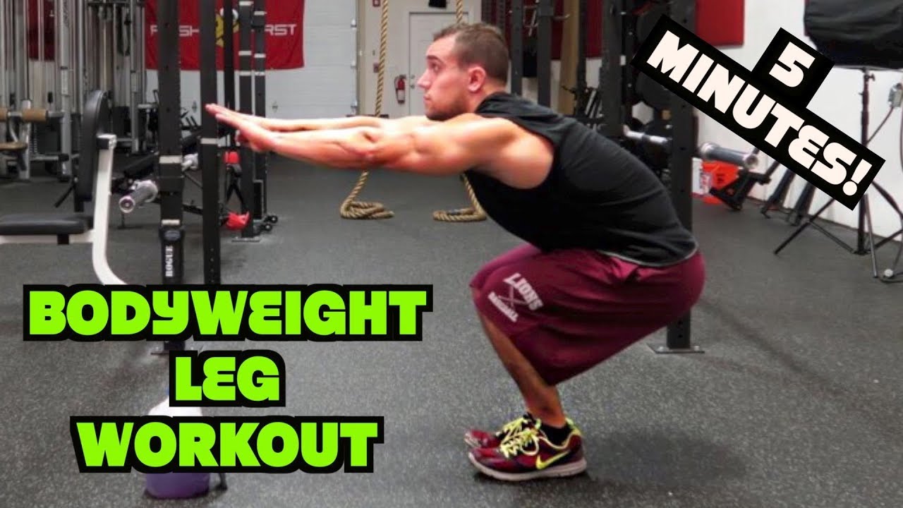 Intense 5 Minute At Home Leg Workout #2