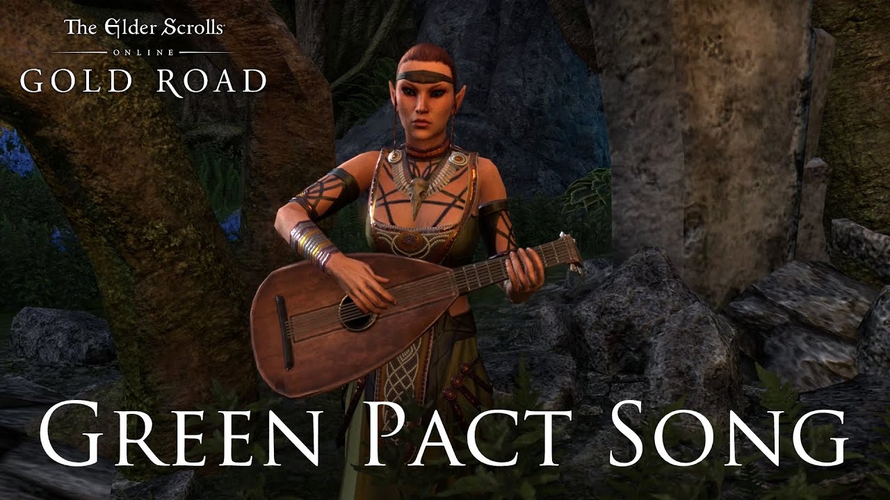 ESO Gold Road: Green Pact Song (female bard)