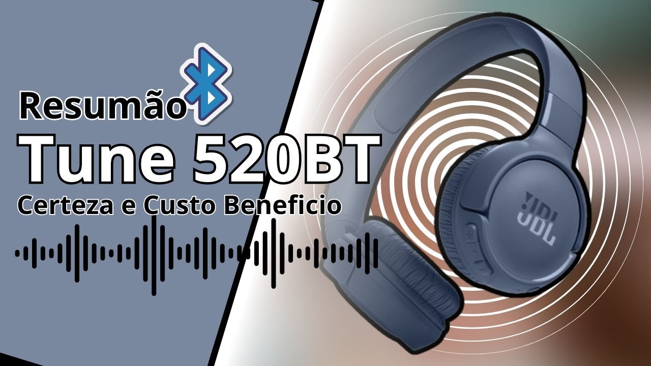 TUNE 520BT - O headphone certeza de qualidade e custo beneficio. #jbl #jblbass #jblspeaker