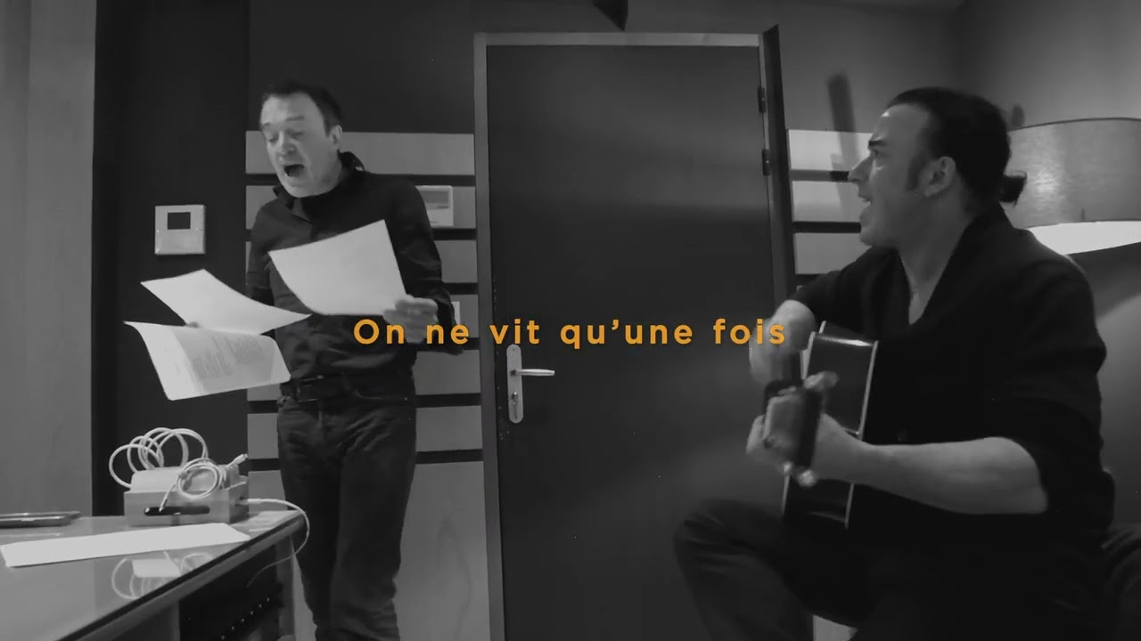 Arno Santamaria & Cali : On ne vit qu'une fois (video lyrics)