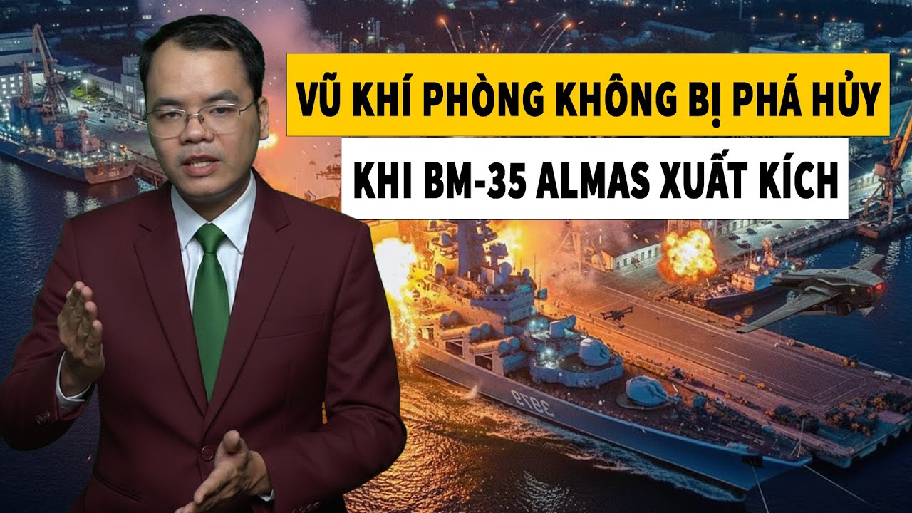 Lá Chắn Phòng Không Ukraine Tan Hoang: Khi BM-35 Almas Của Nga Xuất Kích | Nhà Quan Sát