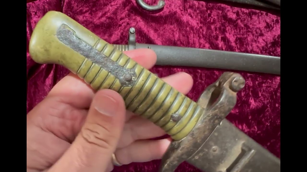 Antique French Chassepot Bayonets - the good, the bad and the ugly!