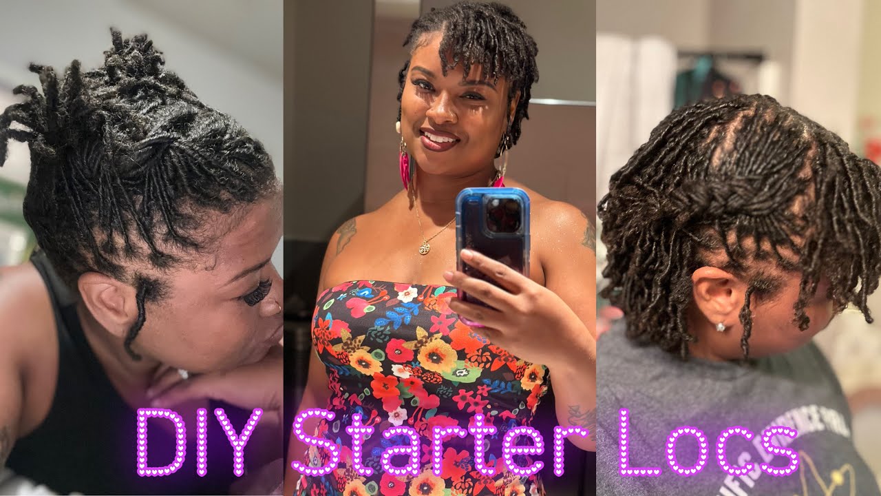 How To Start Locs At Home! DIY