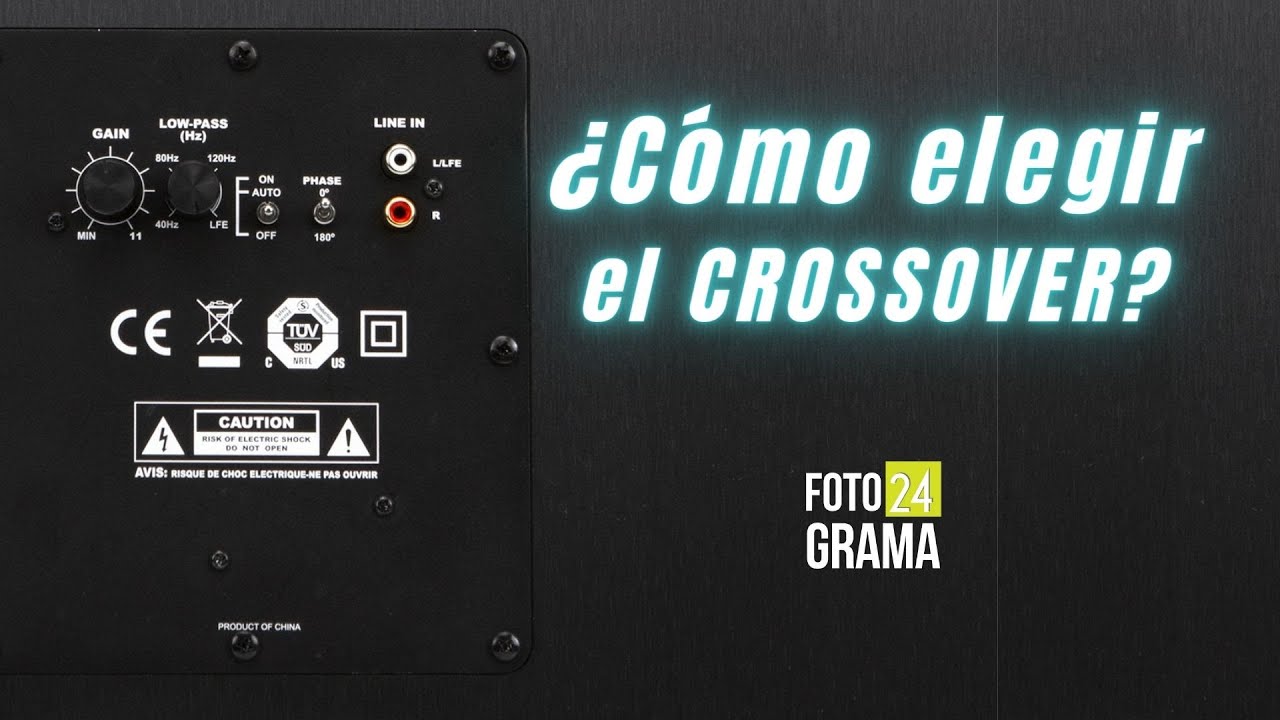 ¿Cómo AJUSTAR el CROSSOVER para tus bocinas de Cine en Casa? | Fotograma 24 con David Arce