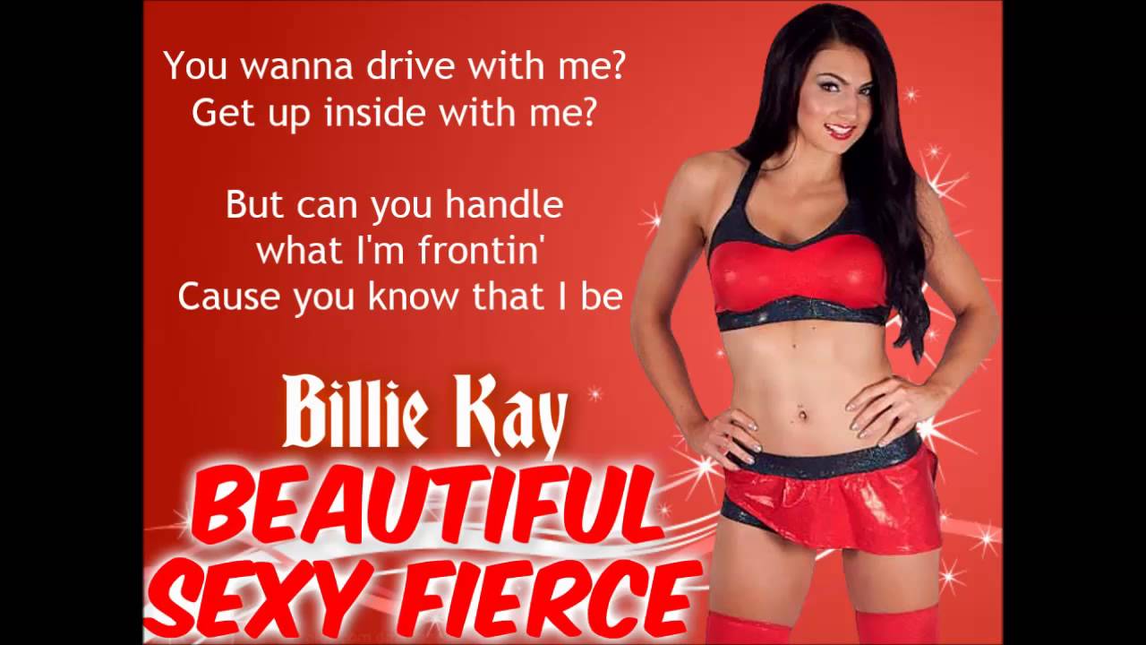 Billie Kay WWE NXT Theme - Beautiful Sexy Fierce (lyrics)