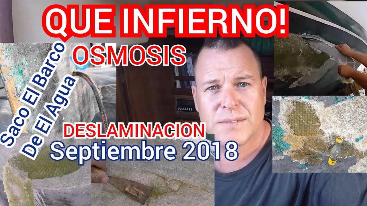 Saco mi Nuevo-Viejo Velero de el Agua: QUE INFIERNO! OSMOSIS😱 | Ep4