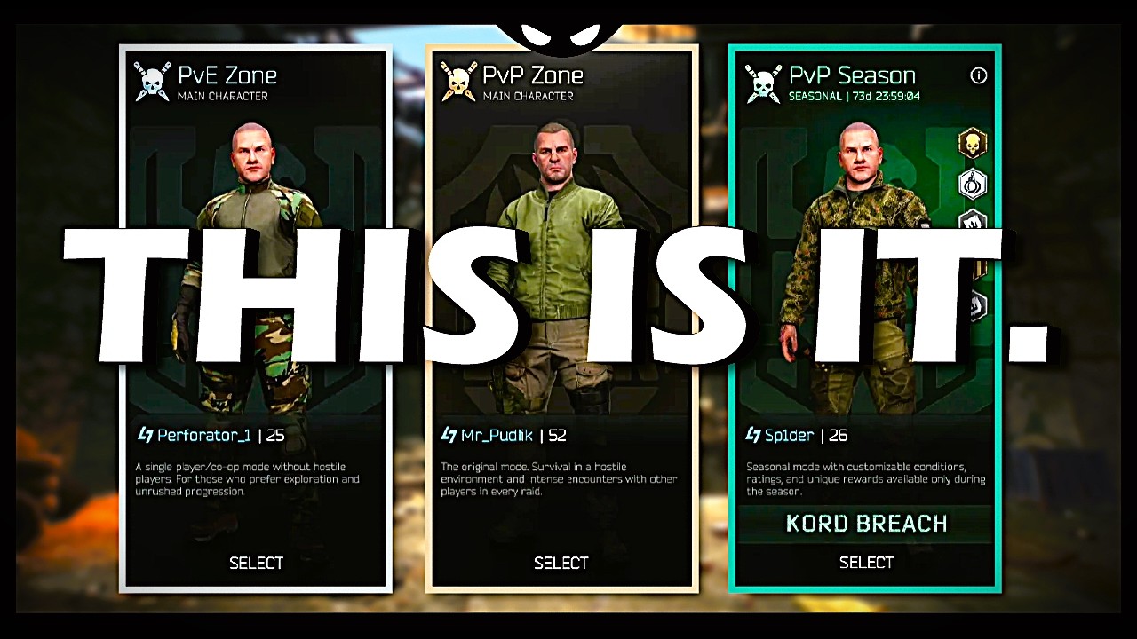 Сезонные персонажи в Tarkov &mdash; это именно то, что нужно игре