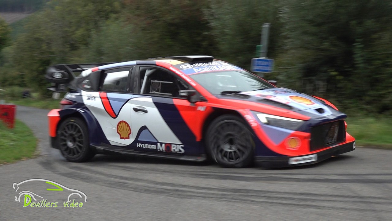 Test WRC CER 2025 | Ott Tanak - Hyundai I20 Rally1 | Best of Devillersvideo