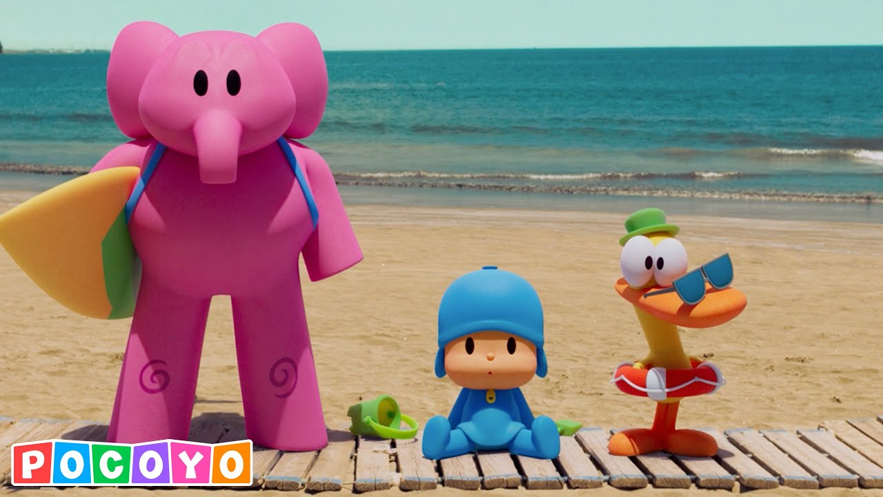 🐲 Pocoyo besucht zum ersten Mal die reale Welt! 🐲 | Pocoyo Dracheninsel | Pocoyo 🇩🇪  Für Kinder