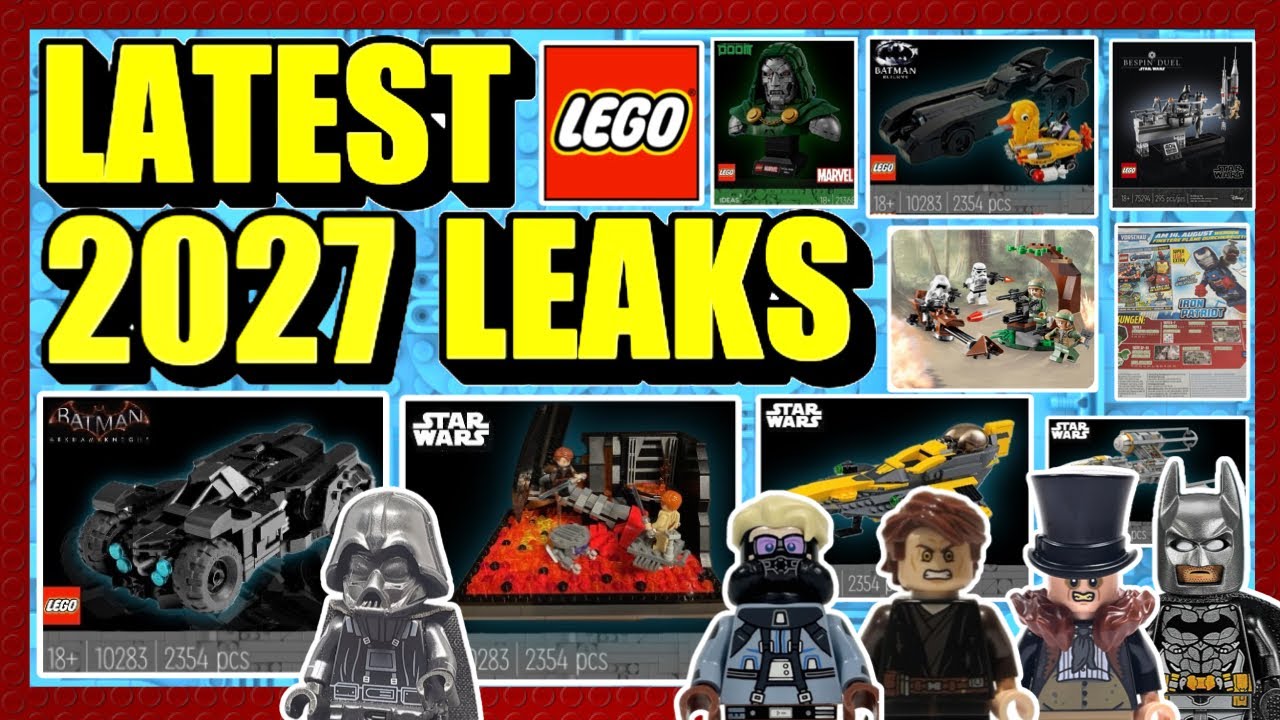 БЕЗУМНЫЕ НОВЫЕ УТЕЧКИ LEGO 2027! Юбилей Star Wars, DC, Marvel И МНОГОЕ ДРУГОЕ!