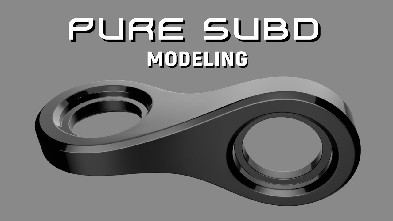 Другая техника (Subdivision Surfaces)