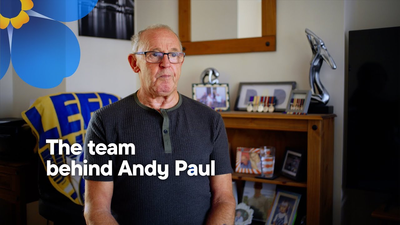 The team behind Andy Paul