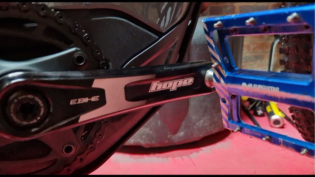 Turbo Levo Carbon - Reduce Pedal Strikes Further with 155mm (Hope) E-Bike Cranks