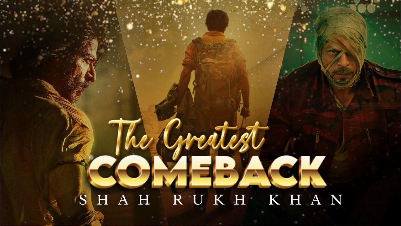 Tribute to SRK | SRK COMEBACK | HAPPY BIRTHDAY SRK | SHAH RUKH KHAN |